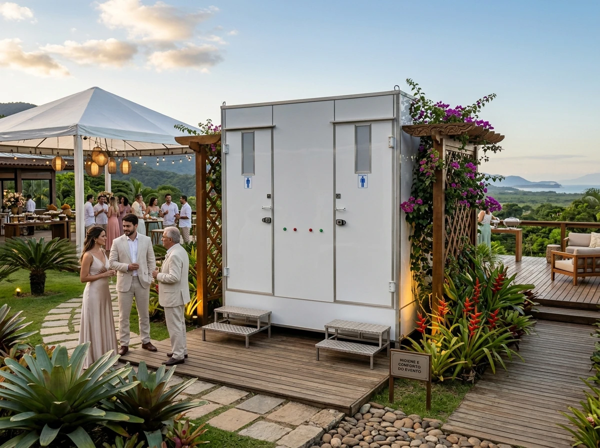 Banheiros de Luxo para Casamentos e Eventos Sociais