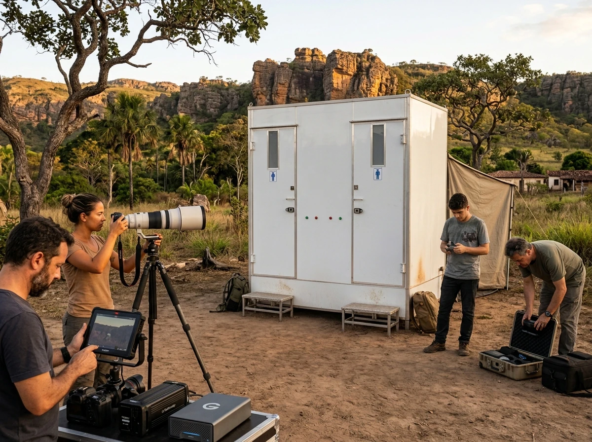 Banheiro para Expedição Fotográfica