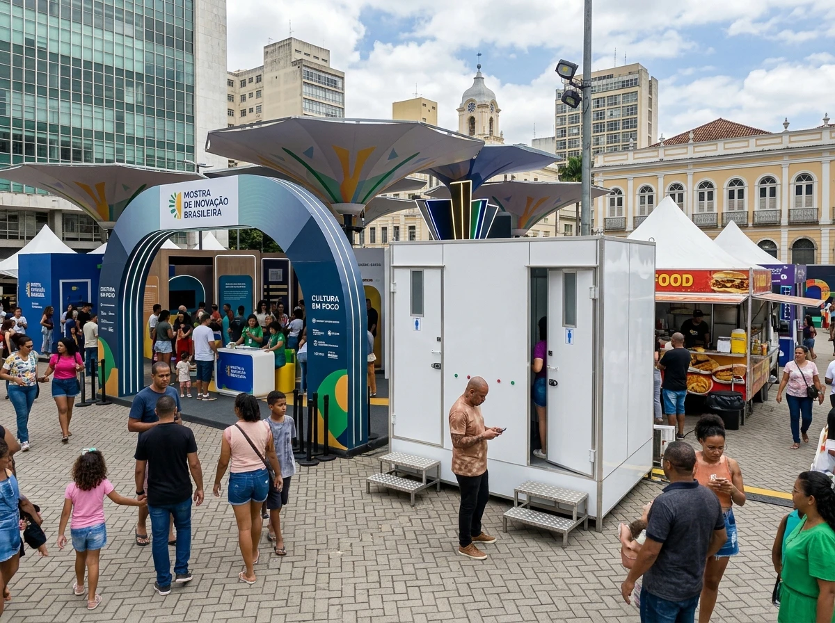 Banheiro para Exposição Temporária