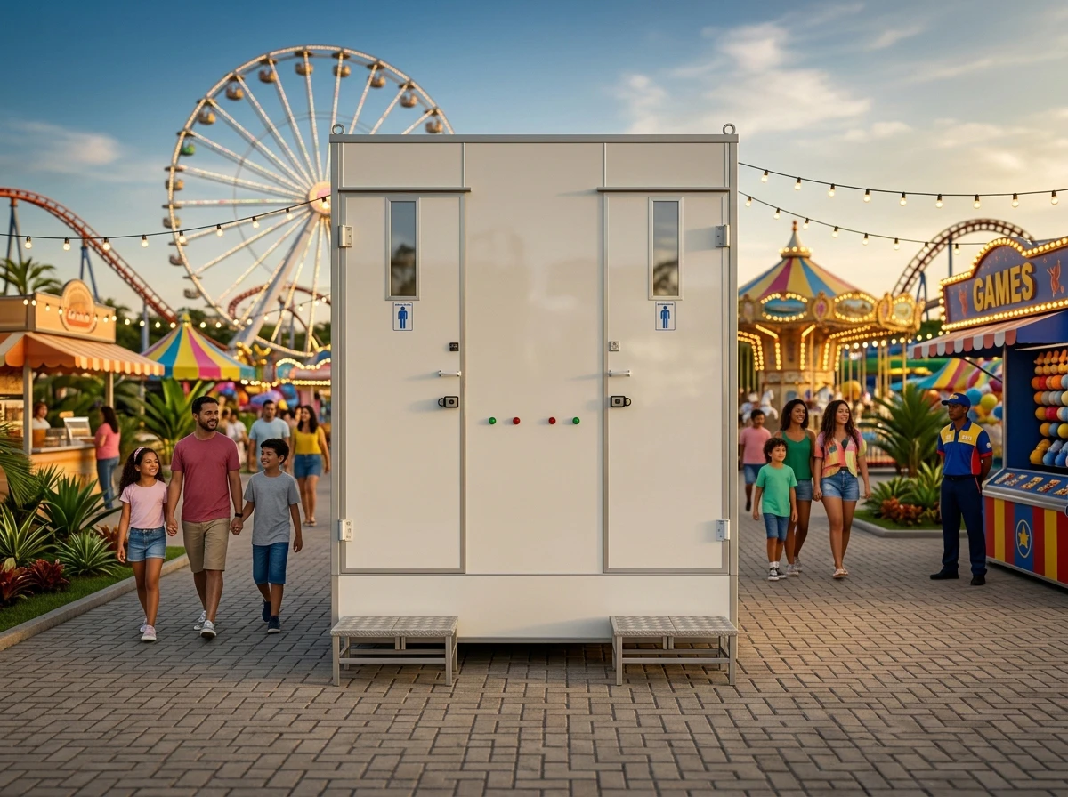 Banheiro para Parque de Diversões Itinerante