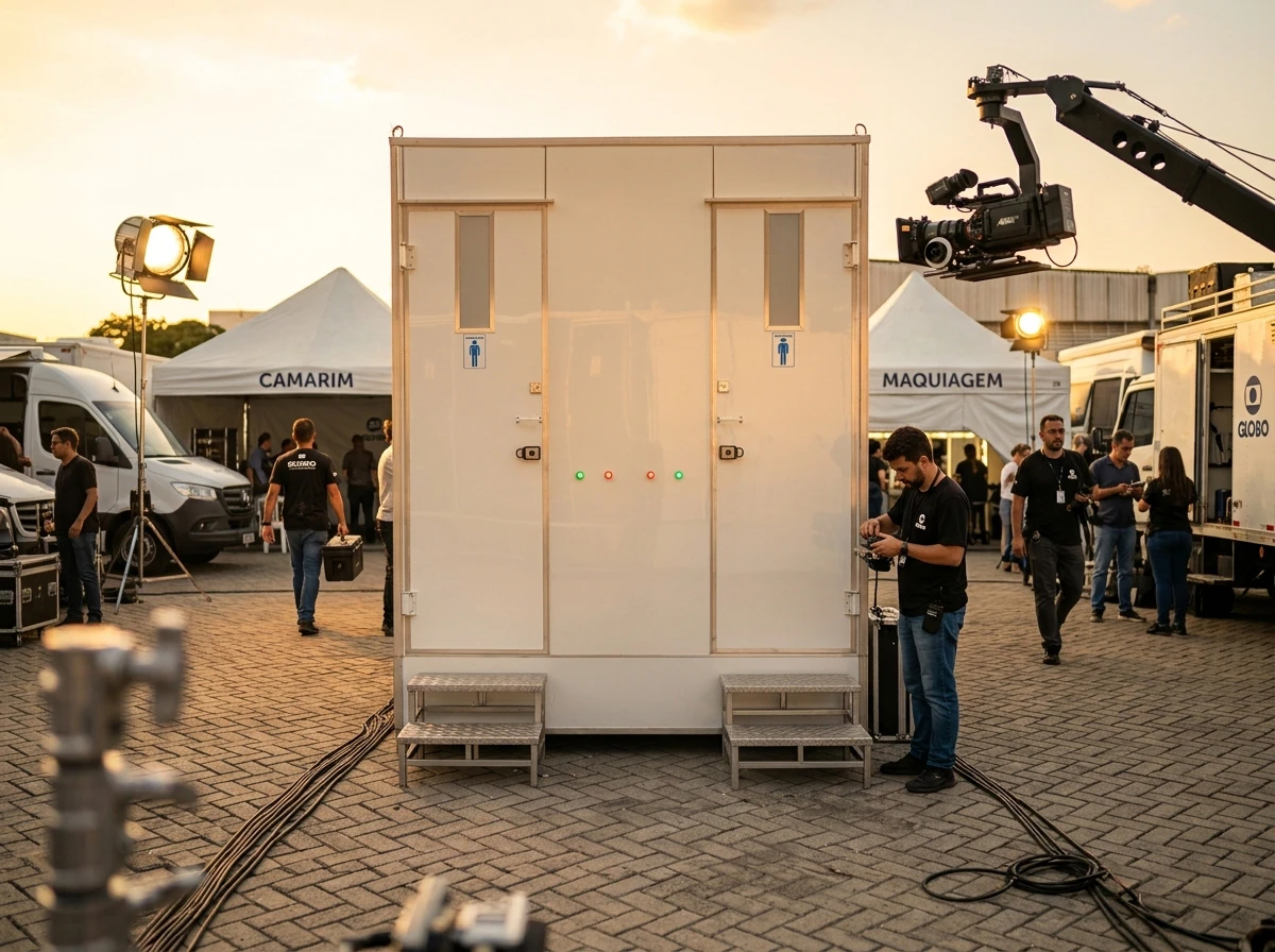 Banheiro para Produção de Série de Televisão