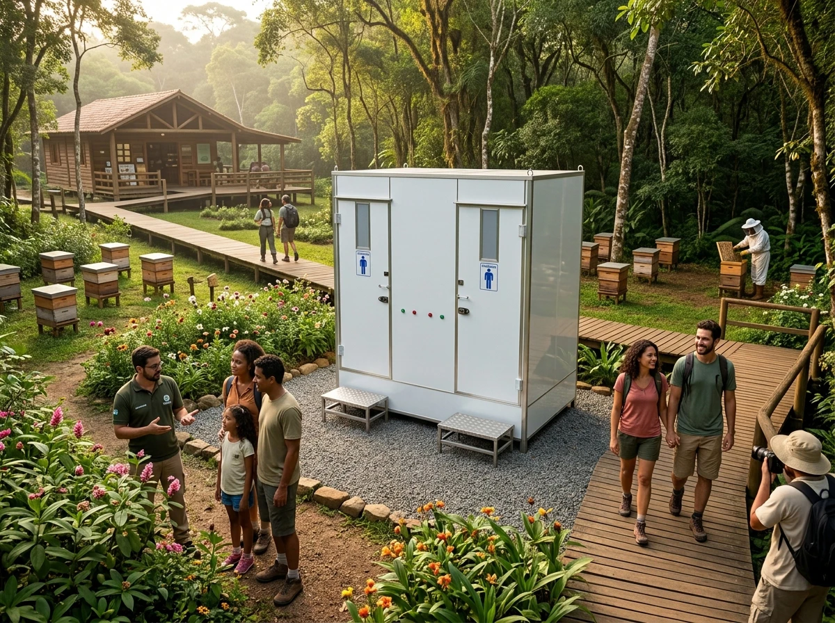 Banheiro para Ecoturismo e Turismo Rural