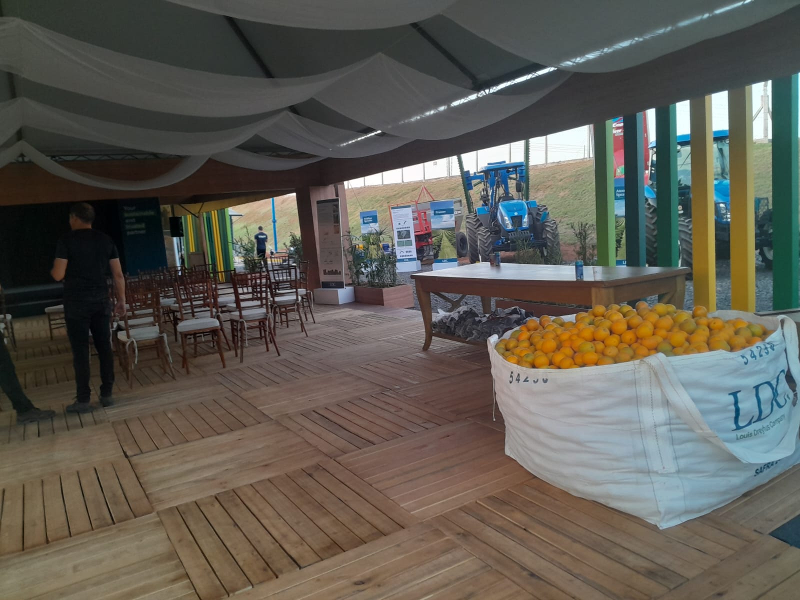 Reunião na Fazenda da Cia Louis Dreyfus